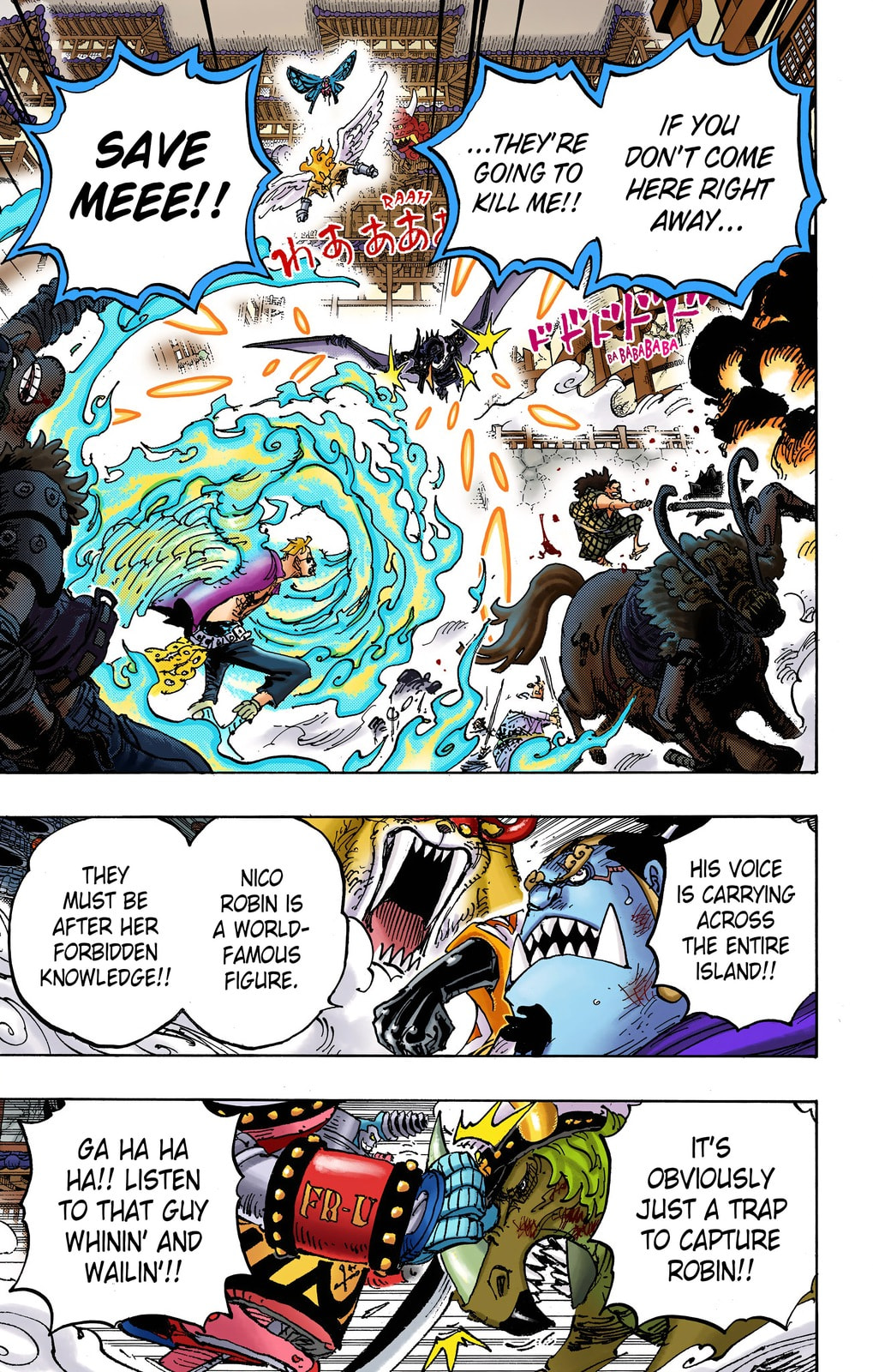 One Piece Digital Colored Chapter 1005 image 07